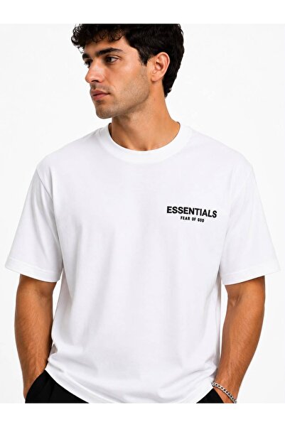 HZR wear Tricou de bază cu imprimeu injectat pentru bărbați, cu gât rotund, c...