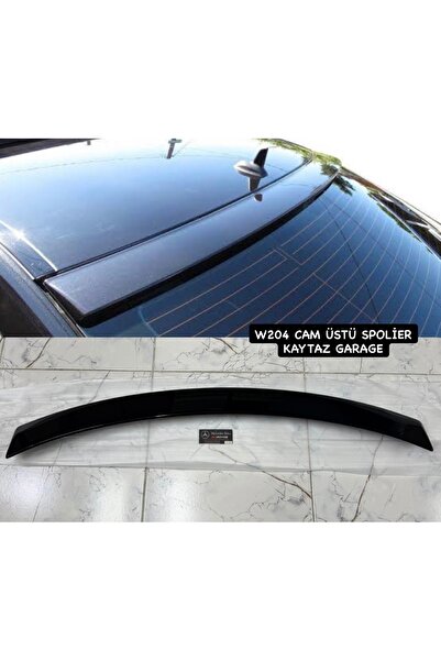 kaytaz MERCEDES W204 CAM ÜSTÜ SPOLİER PARLAK SİYAH 2008-2013