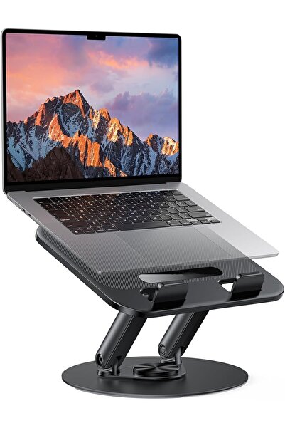 NALACAL Adjustable Laptop Stand with 360-Degree Rotating Base - Ergonomic Por...
