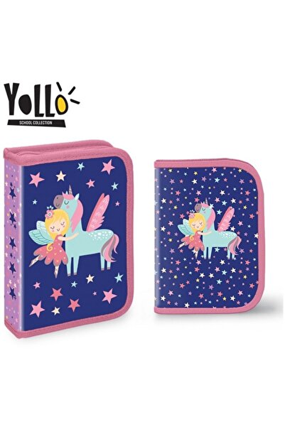 YOLLO Penar echipat, 1 fermoar, 2 extensii, 30 piese, Unicorn si zana,