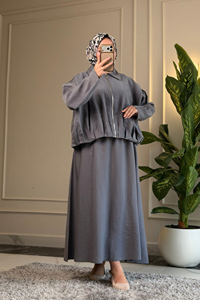 Suede Style 6175 - طقم نسائي أنيق ومريح من قماش مودال ناعم