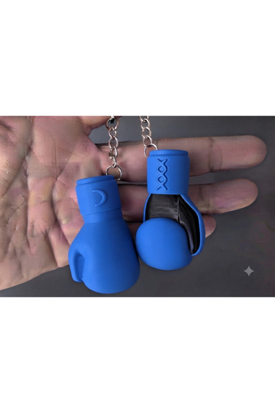 Generic Brand Boxing Glove Keychain – 3D Printed Sports-Themed Accessory