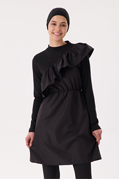 winmoda 3 LÜ SET YÜZÜCÜ TUNİK /YÜZÜCÜ PANTOLON / YÜZÜCÜ BONE - YÜZÜCÜ MAYO