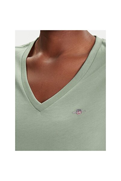 Gant Γυναικείο T-shirt 4200750 Πράσινο