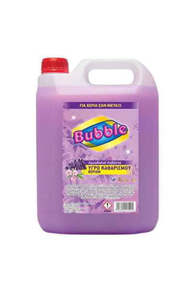 Bubble ΥΓΡΟ ΧΕΡΙΩΝ 4lit - (ΑΜΥΓΔΑΛΙΑ-ΛΕΒΑΝΤΑ)