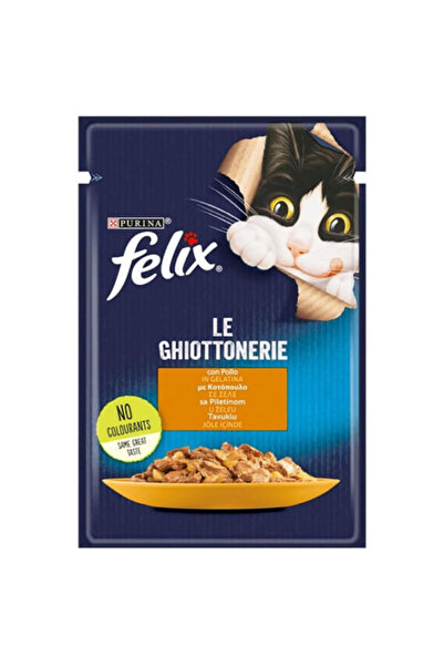 Felix LE CHIOTTONERIE ΓΑΤΟΤΡΟΦΗ 85gr. - (ΚΟΤΟΠΟΥΛΟ ΣΕ ΖΕΛΕ)