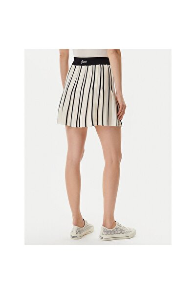 Guess Fustă plisată de damă V5GD00Z3D60 Crem