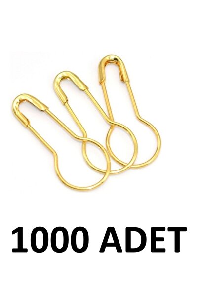 MTKardeşler 1000 броя крушовидни безопасни игли, 2 см, тип крушка