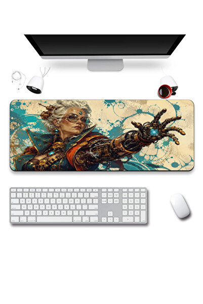 SonicTouch Keyboard Mousepad 40X90Cm Copper Wise Seamless Smooth Liquid-Proof...