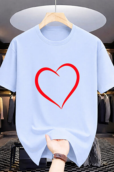 Pink Sky Premium Oversize T-Shirt 100% Cotton Unisex Comfortable Fit Trending...