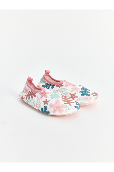 LC Waikiki Patterned Girls' Aqua Shoes