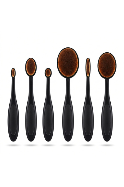 Belora Set 6 Pensule Machiaj Profesionale Tip Perie, Diverse Texturi pentru A...
