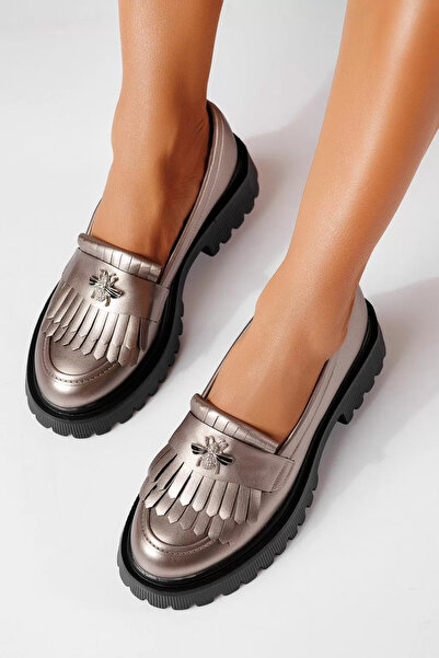Zaira Women's gray casual shoes made of eco- Leather Kiana #25513 - 40