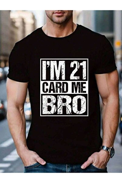 799 تي شيرت صيفي كلاسيكي للرجال والنساء، 100% قطن، بتصميم ممزق وطباعة 'I'm Ca...