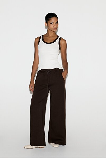 LEFTIES Basic wide leg eşofman altı