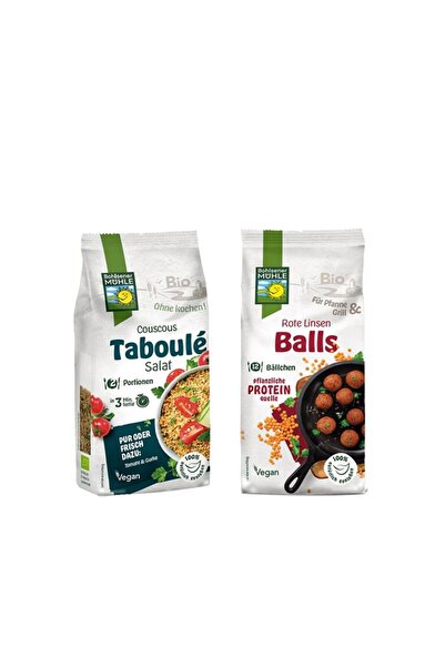 Bohlsener Muhle Pachet Premix Bio Salată de Couscous Taboulé + Premix Bio pen...