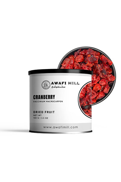 AWAFI MILL Dried Cranberries 100g | Kranberi | American Cranberry | Vaccinium...