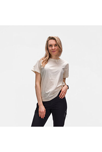 NORTHFINDER Tricou damă din bumbac organic ZRNOVA, Bej