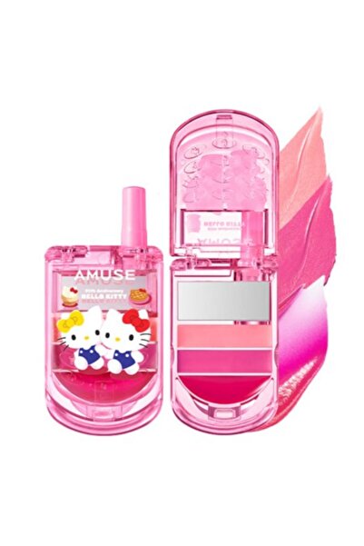 BÜŞRANIN DÜNYASI Hello Kitty Cell Phone 02 Pink Soda Lip & Cheek
