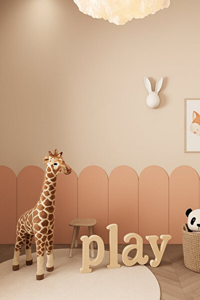 Dekonil Petra Pinterest MDF Yarım Kemer Duvar Paneli 36,5x88 cm – Boyanabilir...