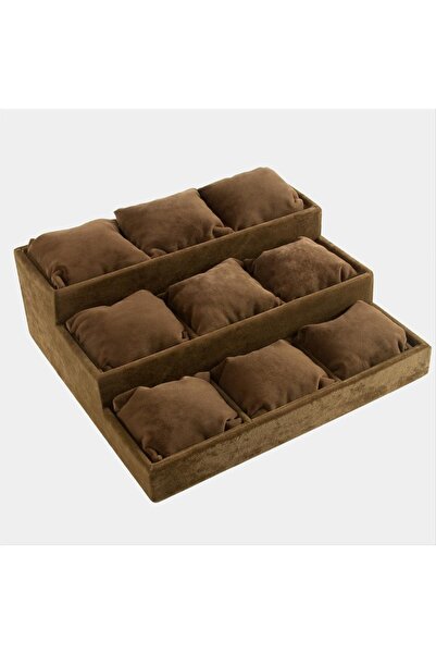 ZERO LAND Ilkestor 3-Step Anfora Fabric Padded (183818) Stand - Brown