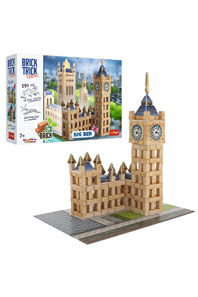 TREFLE Brick Trick Travel Big Ben 61552 Trefl