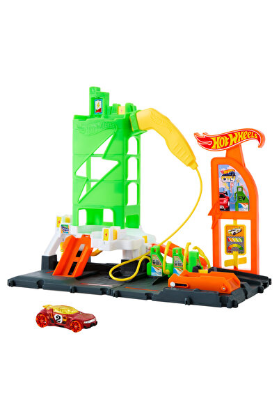 HOT WHEELS Stație de încărcare pentru supermașini urbane