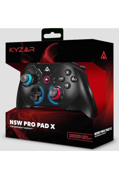 Other Kyzar Kyzar Pro Pad X Ασύρματο Χειριστήριο για Switch Μαύρο