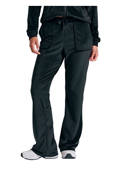 Funky Buddha Βελουτέ Παντελόνι Φόρμας FBL012-100-02 – Black - m