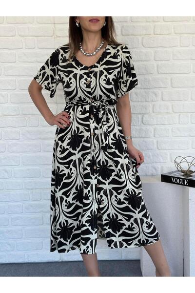 Goncalya Shirt Dress Black