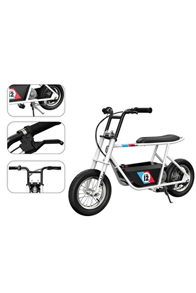 Rambler دراجة كهربائية Razor 12 – تصميم كلاسيكي، أداء قوي، ومتعة في كل رحلة