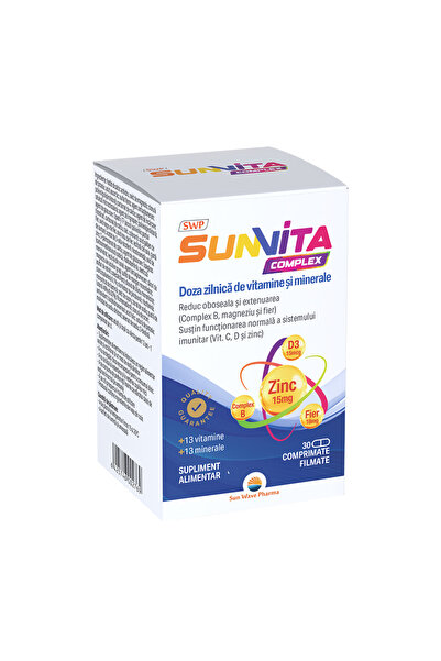 SUN WAVE PHARMA Sunvita Complex 30cpr