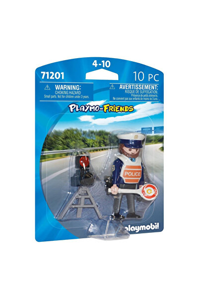 Playmobil Playmo-Friends Αστυνομικός Οδικής Ασφάλειας για 4-10 ετών 71201