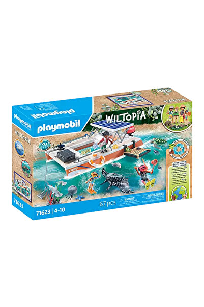 Playmobil Γουίλτοπια - Πλωτό Υποβρύχιο Εργαστήριο Έρευνας (71623) - ΣΕ 6 Εξαμ...