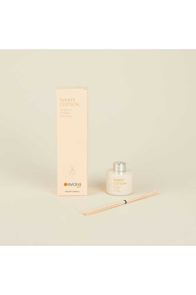 Evidea Deco White Cotton Oda Kokusu - Şeffaf - 100 ml