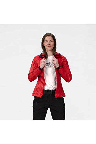 NORTHFINDER Jacheta hibrida de outdoor pentru femei Bernina, Rosu