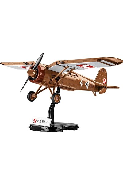 COBI Bricks 5742 Avion de luptă polonez PZL P.11c 320 el.