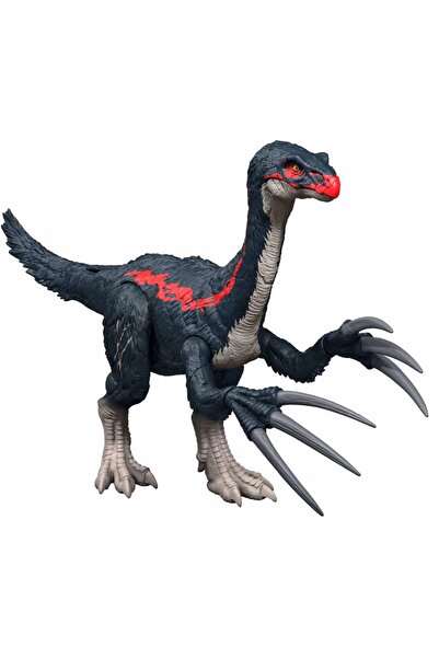 mattel Jurassic World Figurină de acțiune Terizinosaurus atacant cu funcție 3...