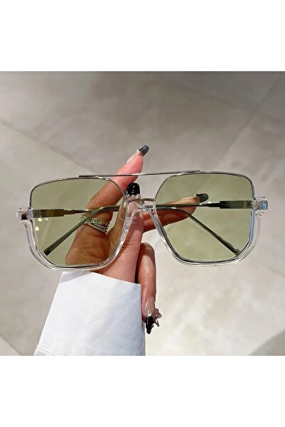 Choice5 1374-c1 T s-green KAMMPT Retro Pilot Sunglasses Fashion Men Women Squ...