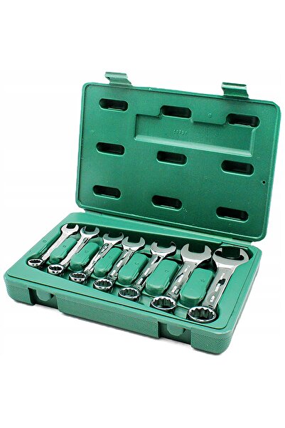 Satake Set de chei tubulare scurte cu clichet Sata 10-19 Set complet Sata