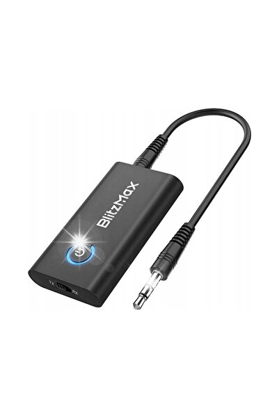 BlitzWolf Transmițător Receptor Bluetooth 5.2, 2 Moduri de Funcționare Tx Rx,...