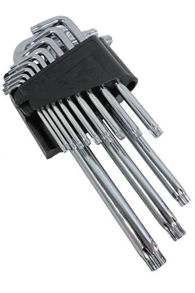 richmann Set de chei canelate (Spline), chei Torx în formă de L, T10-T70, mari
