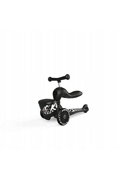 SCOOT AND RIDE Trotinetă 2 în 1 Highwaykick 1 Lifestyle Negru Zebră