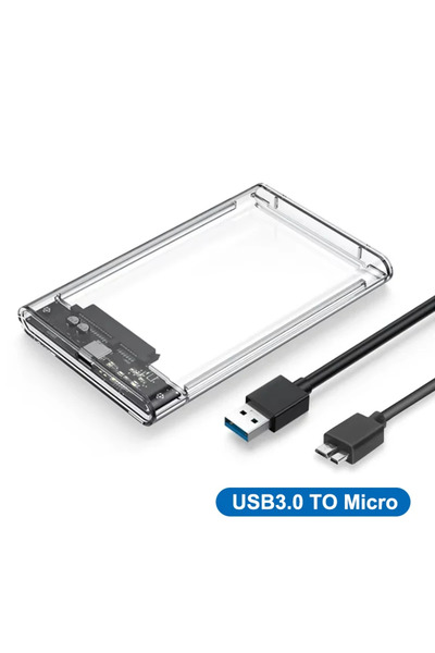 Choice USB3.0 TO Micro HDD Enclosure 2.5 SATA SSD External Hard Drive Case wi...