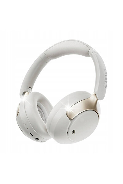 Qcyuui Căști wireless over-ear Qcy H3 Pro Bluetooth 5.4 Hi-Res ANC Albe