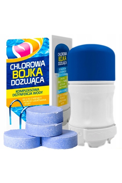 NO BRAND Dozator de Clor + Tablete Mari Multifuncțional pentru Piscină Jacuzz...