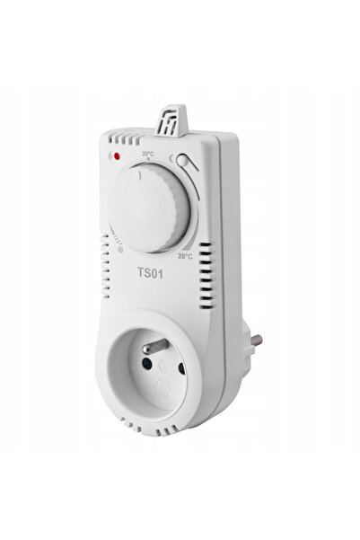 NO BRAND Termostat regulator de temperatură pentru priză Ts01