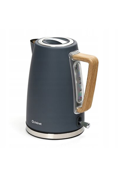 NO BRAND Fierbător electric Platinet Velvet 2400 W 1,7 L Argintiu/Gri