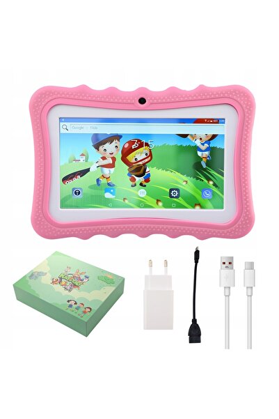 NO BRAND Tabletă pentru copii de 7 inch, 2/16 GB, Wi-Fi, Bluetooth, Albastru