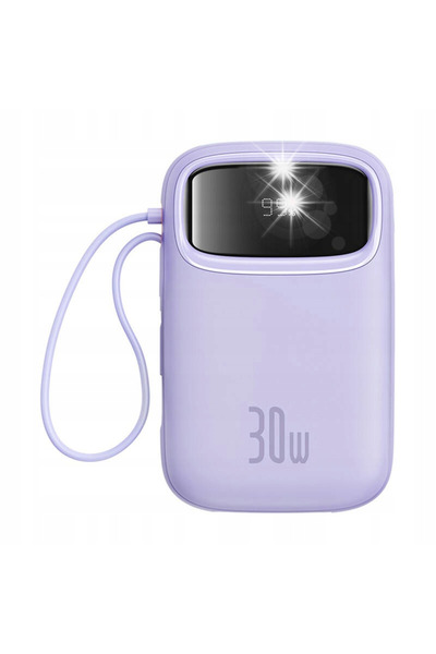 Baseus Baterie externă cu încărcare rapidă 10000mAh 30W cu afișaj și 2 portur...